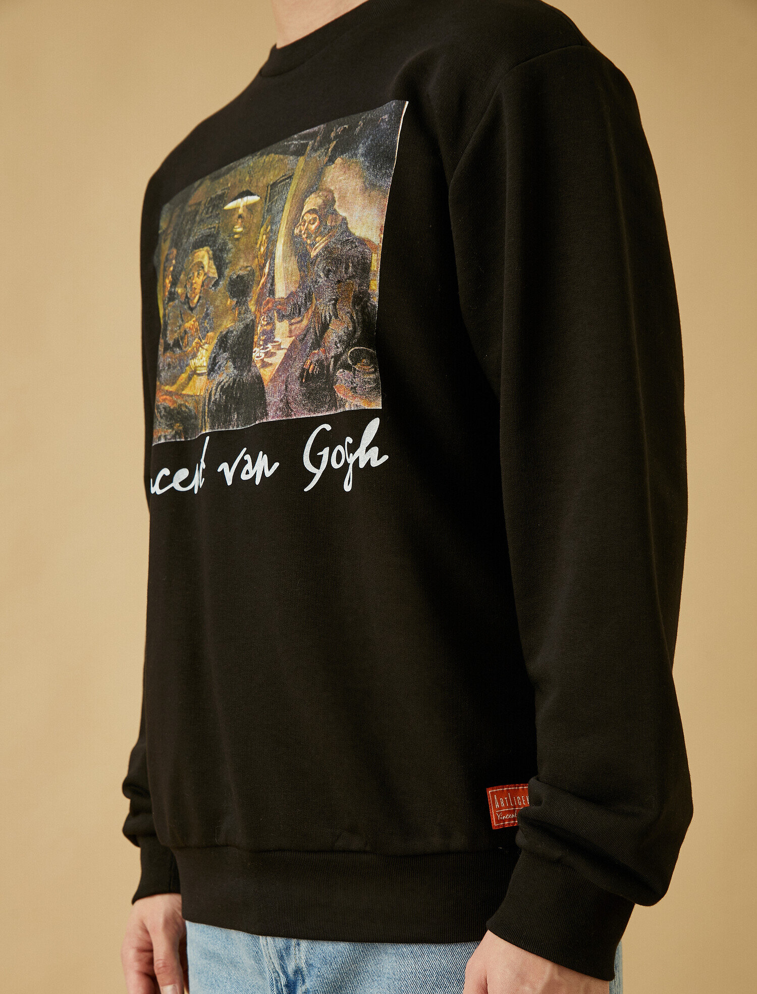 Vincent Van Gogh Sweatshirt Lisanslı Baskılı