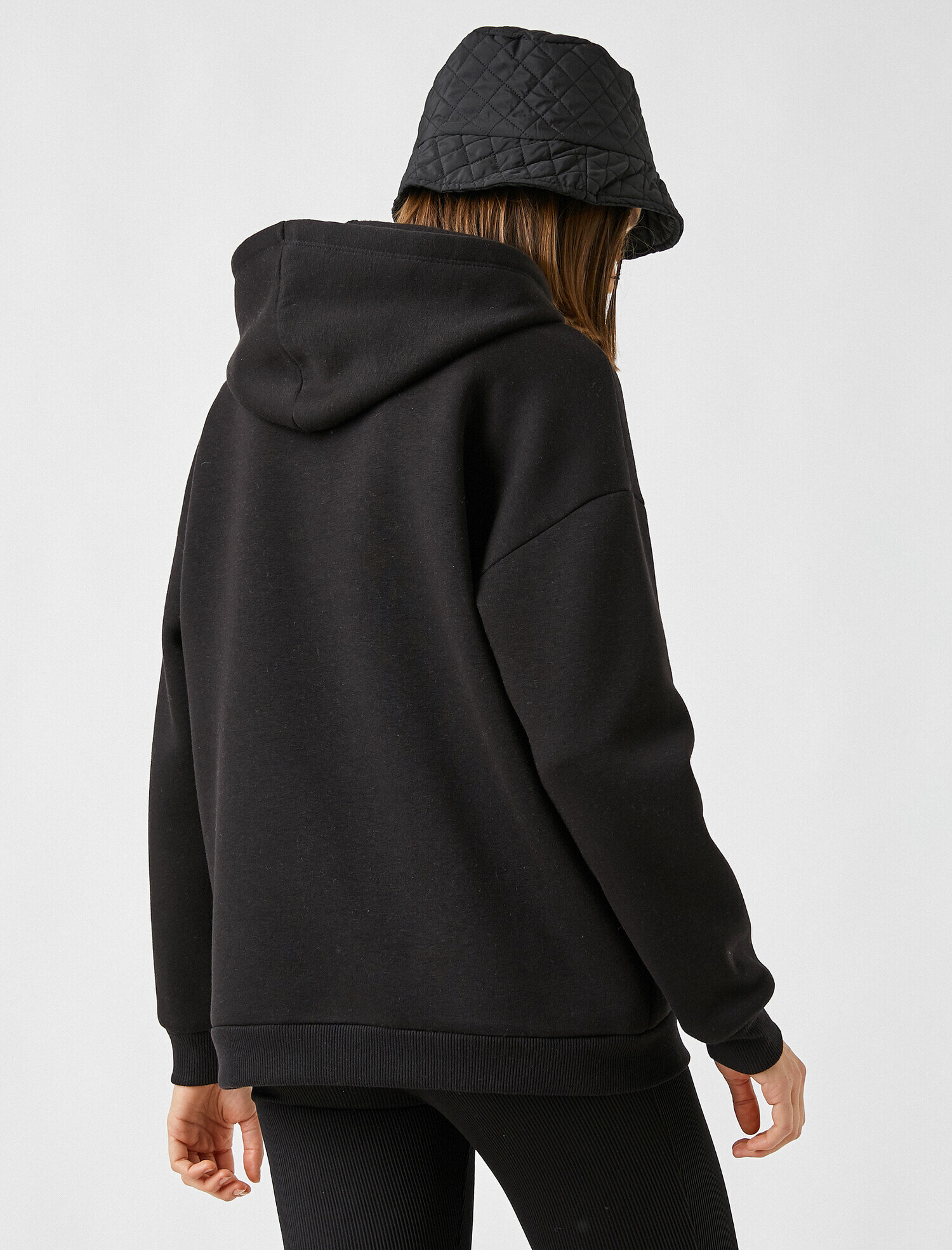 Disney Mickey Mouse Lisanslı Kapüşonlu Baskılı Sweatshirt