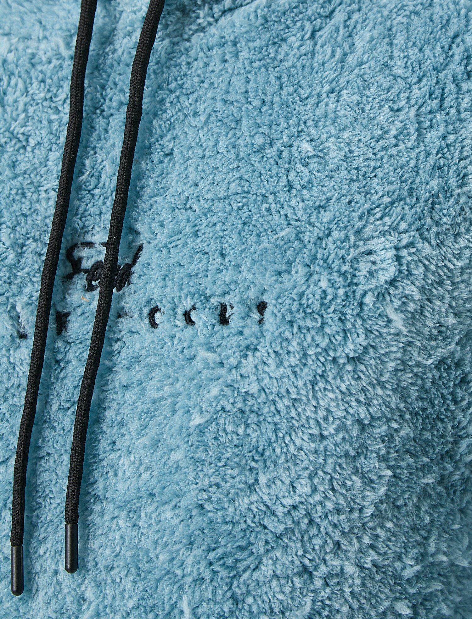   Peluş İşlemeli Kapüşonlu Sweatshirt