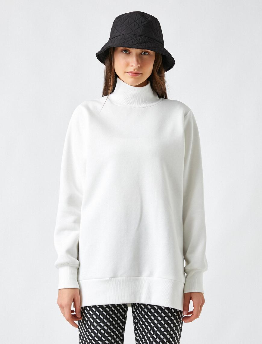   Balıkçı Yaka Oversize Tunik