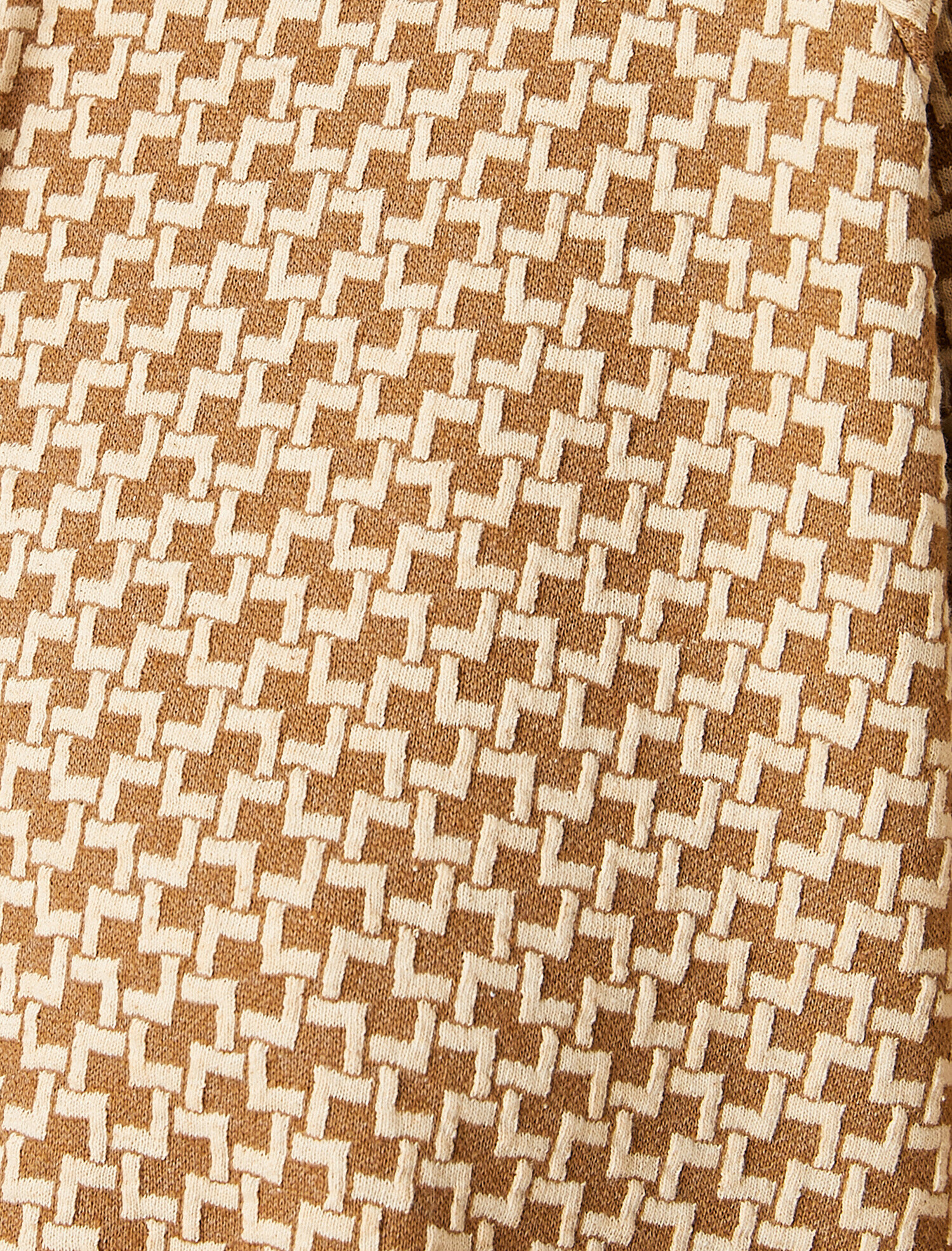   Kapüşonlu Desenli Sweatshirt