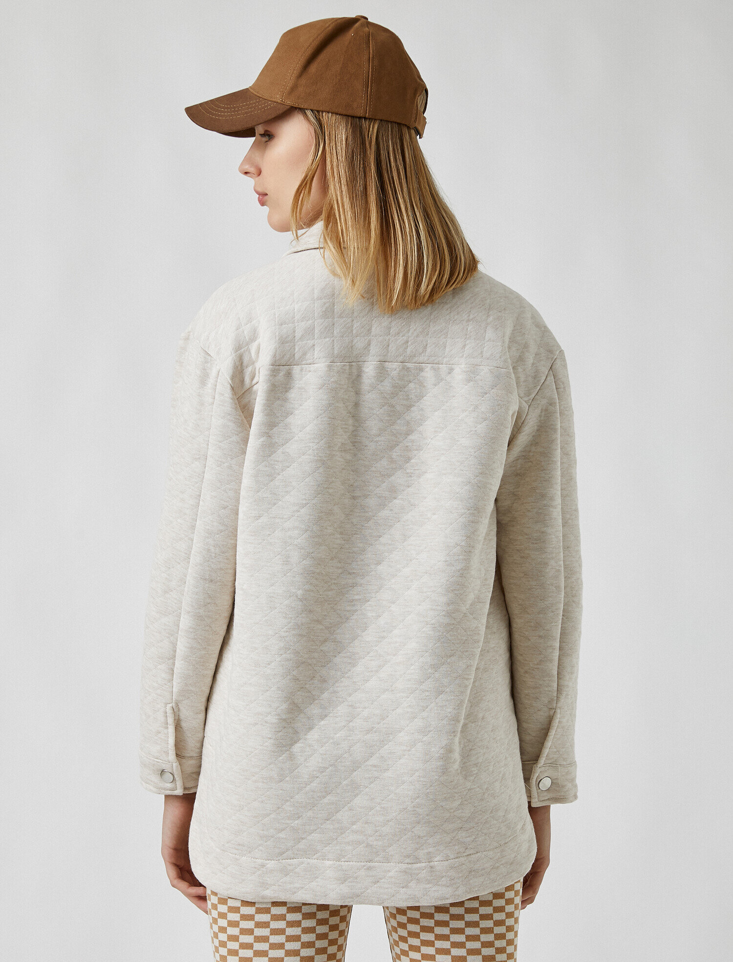   Kapitone Cepli Ceket