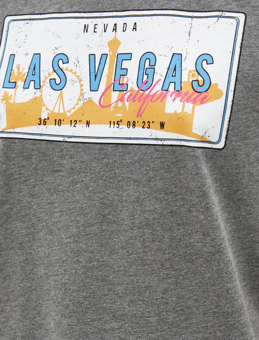   Baskılı Tişört Las Vegas
