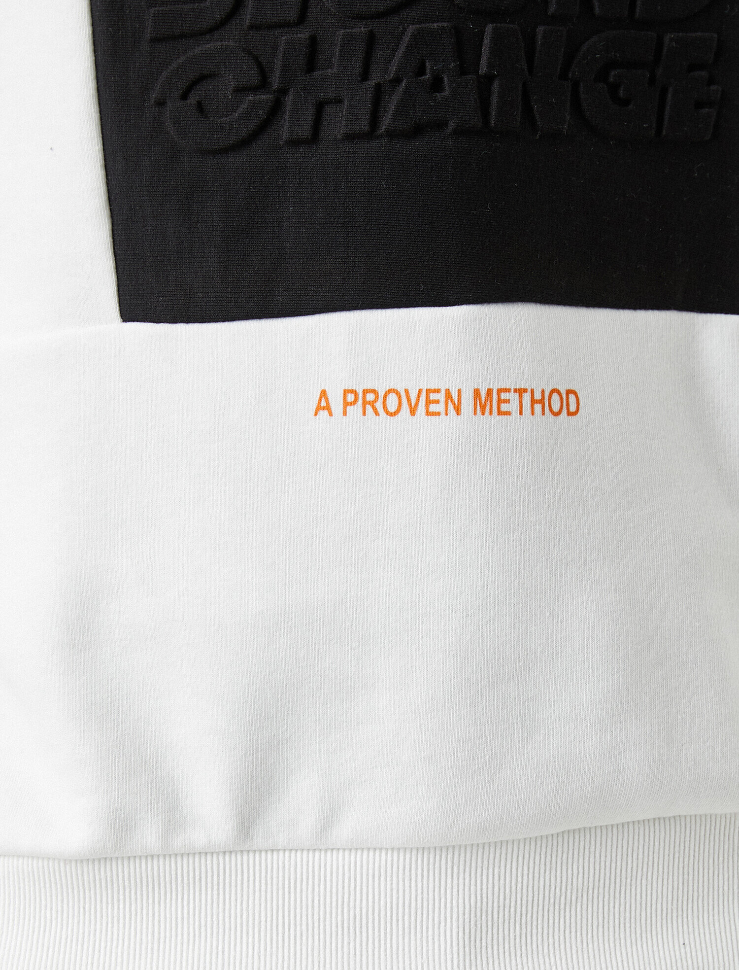   Kabartma Baskılı Sweatshirt