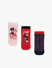 Minnie Mouse Lisanslı Çorap