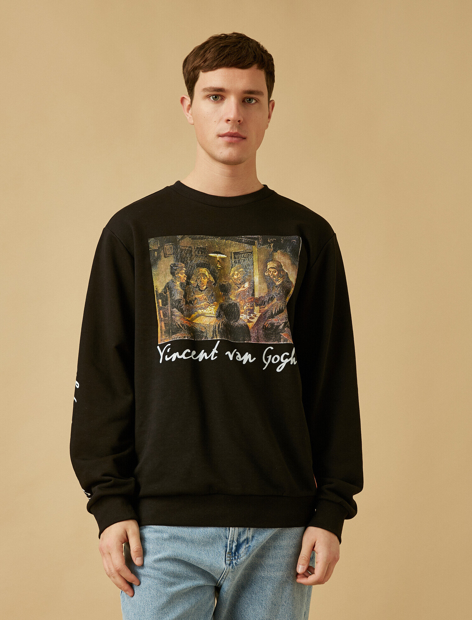 Vincent Van Gogh Sweatshirt Lisanslı Baskılı