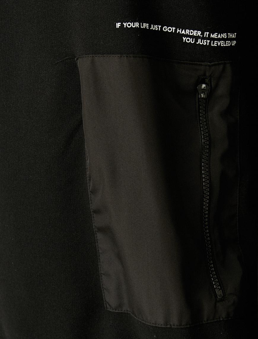   Fermuar Cepli Oversize Sweatshirt