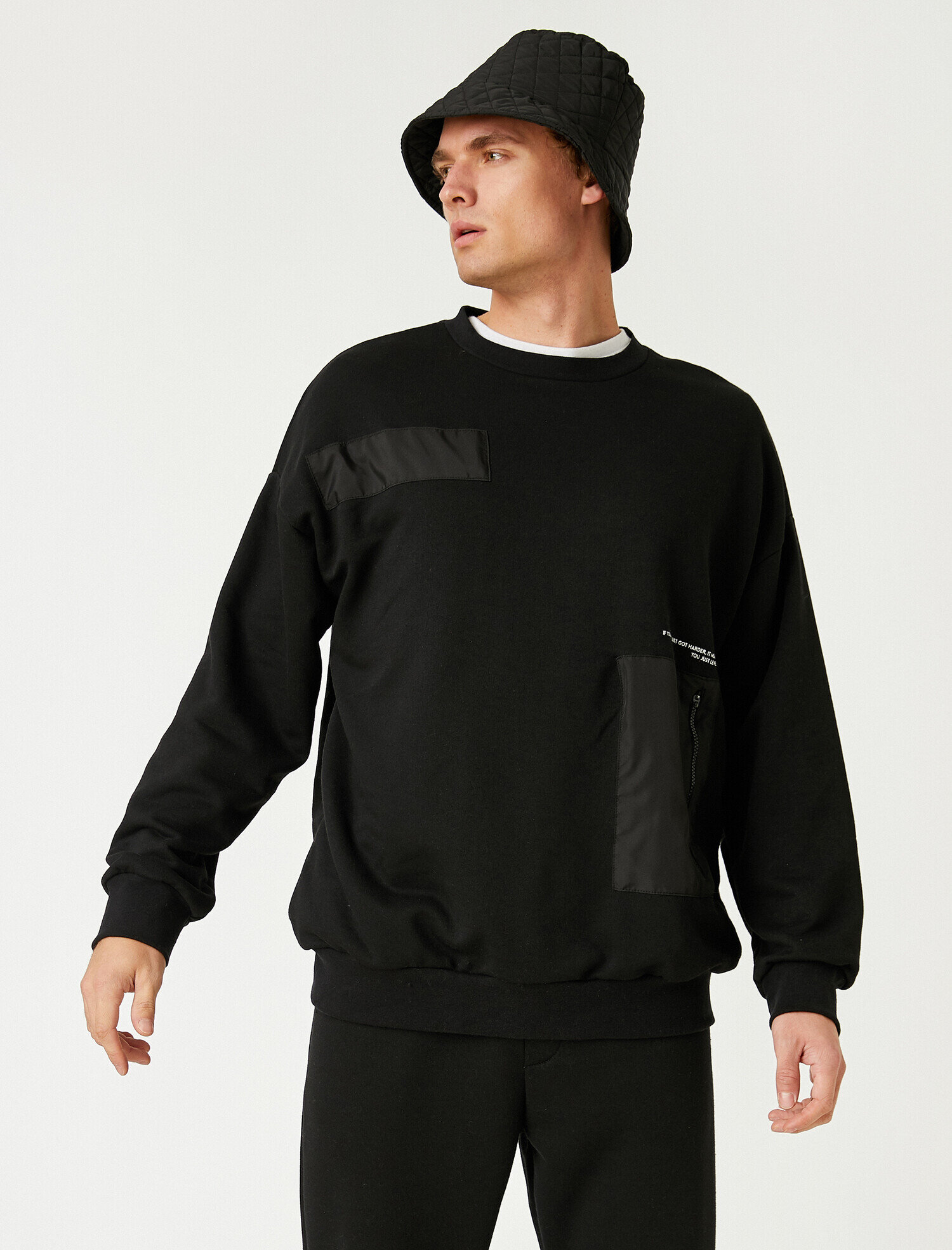   Fermuar Cepli Oversize Sweatshirt