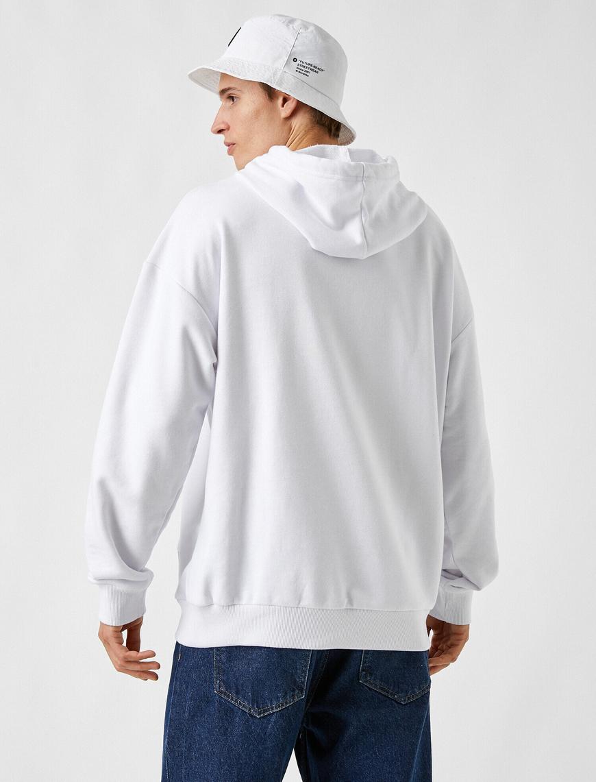   Tom ve Jerry Kapşonlu Sweatshirt Lisanslı Baskılı