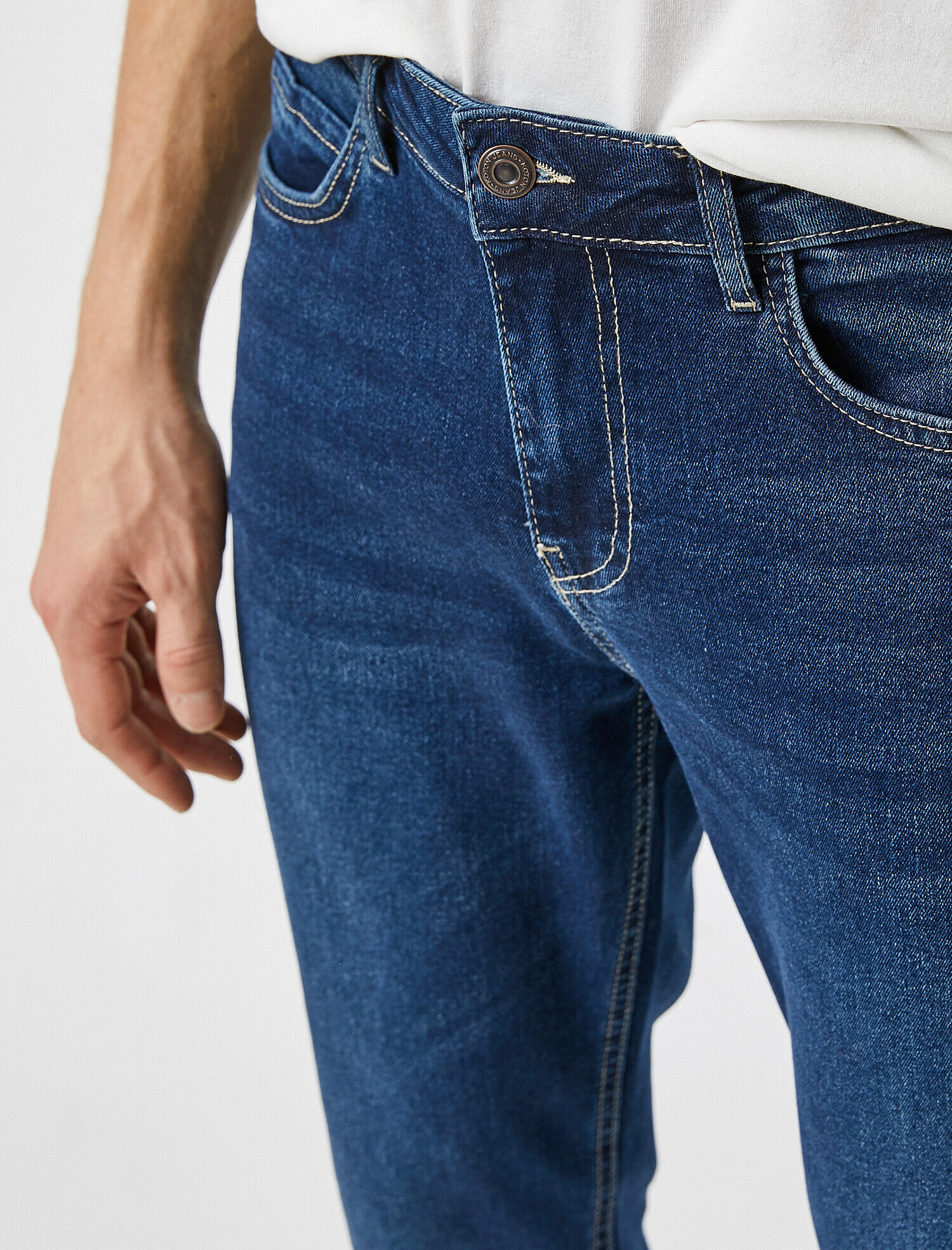   Slim Fit Kot Pantolon - Brad Jean