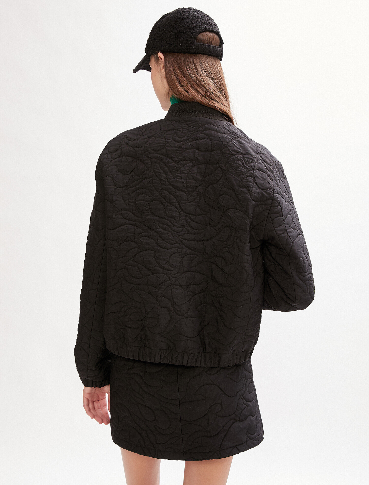   Fermuarlı Bomber Ceket