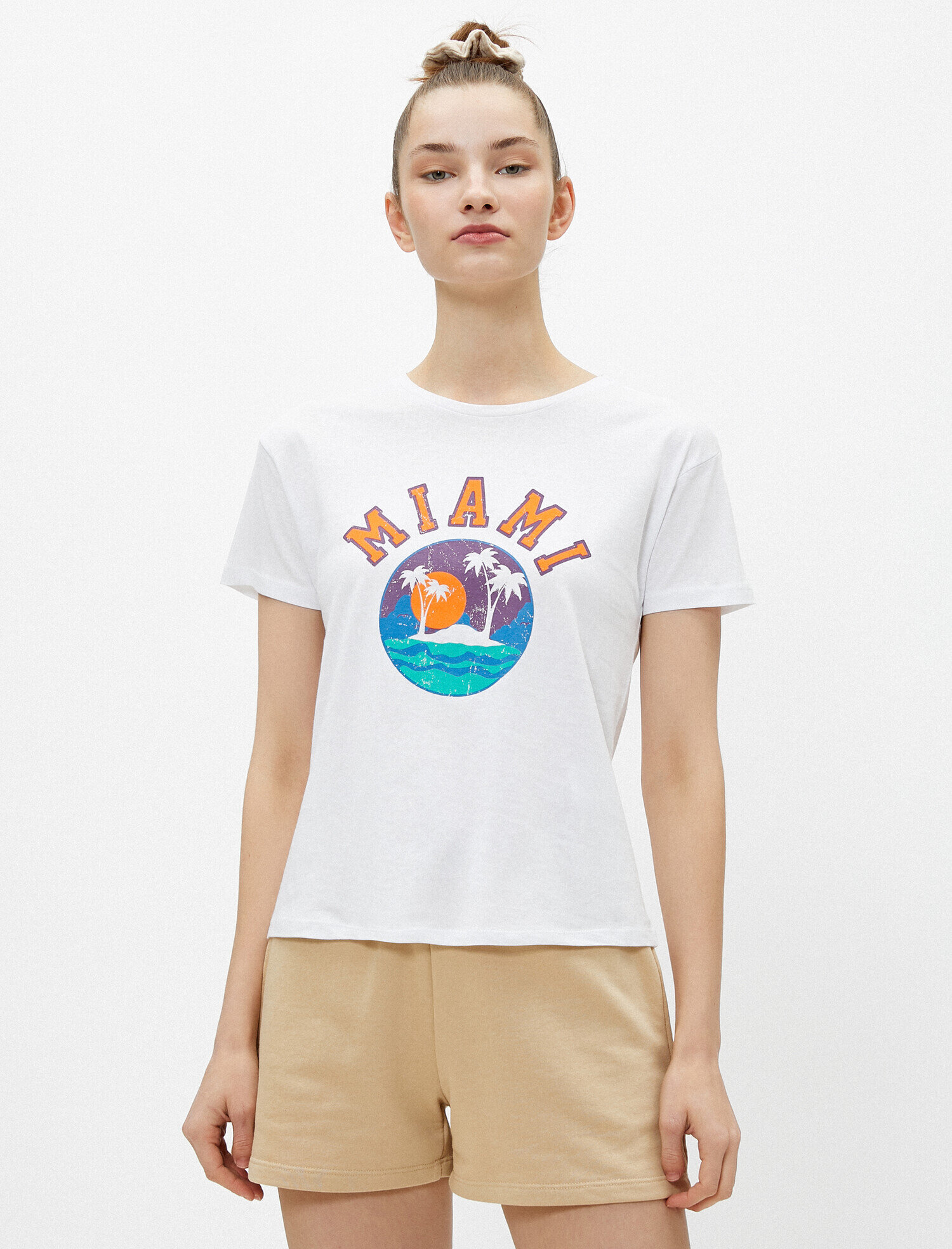   Baskılı Tişört Miami