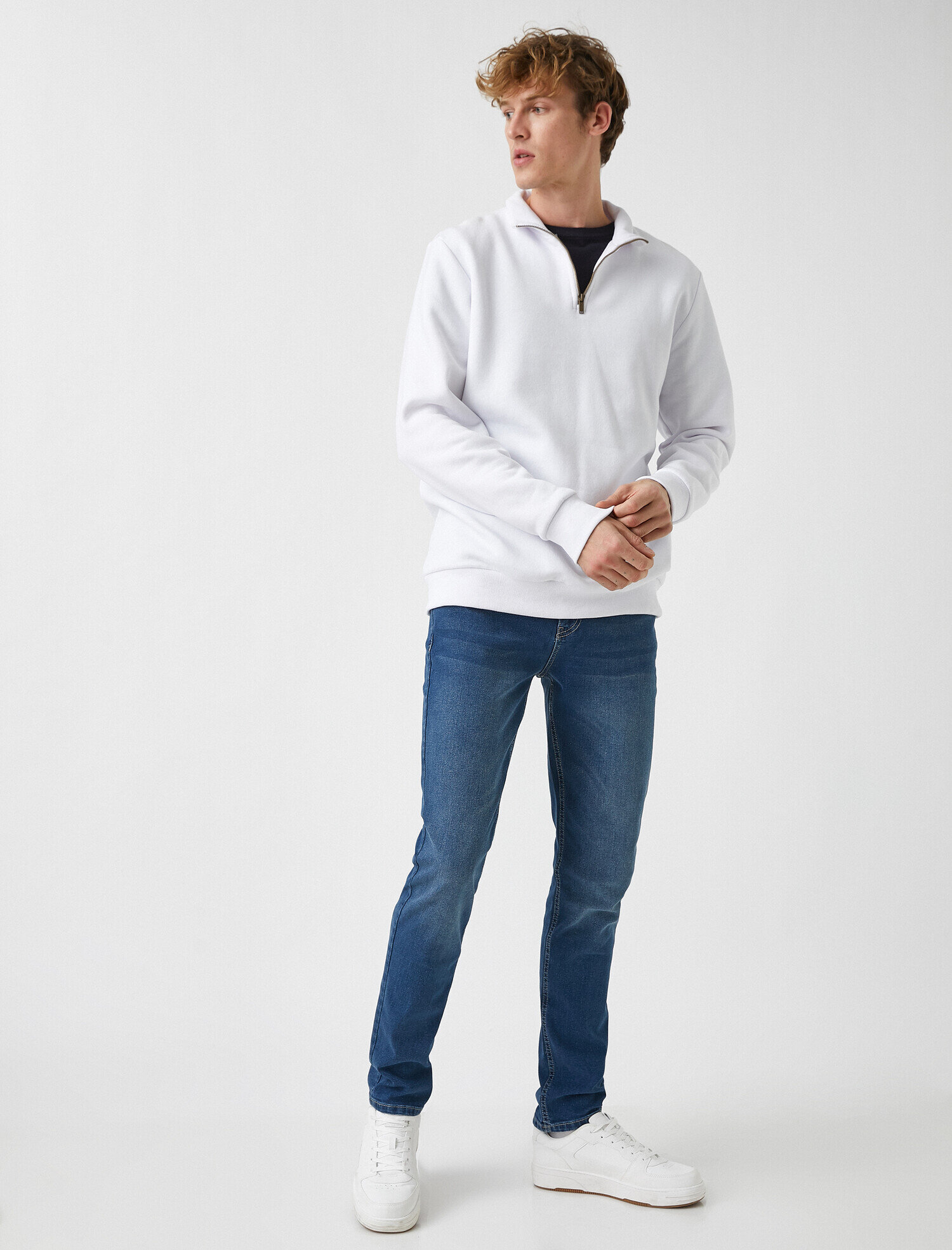 Slim Fit Kot Pantolon - Brad Jean