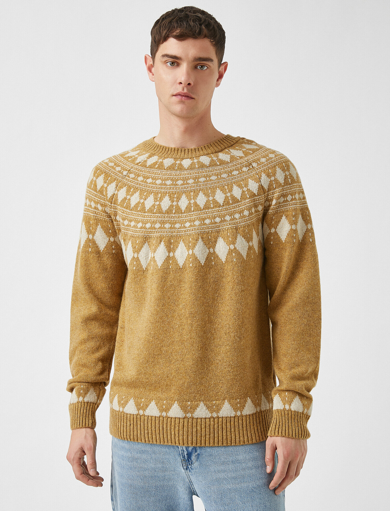 Reglan Kol Jakarlı Kazak