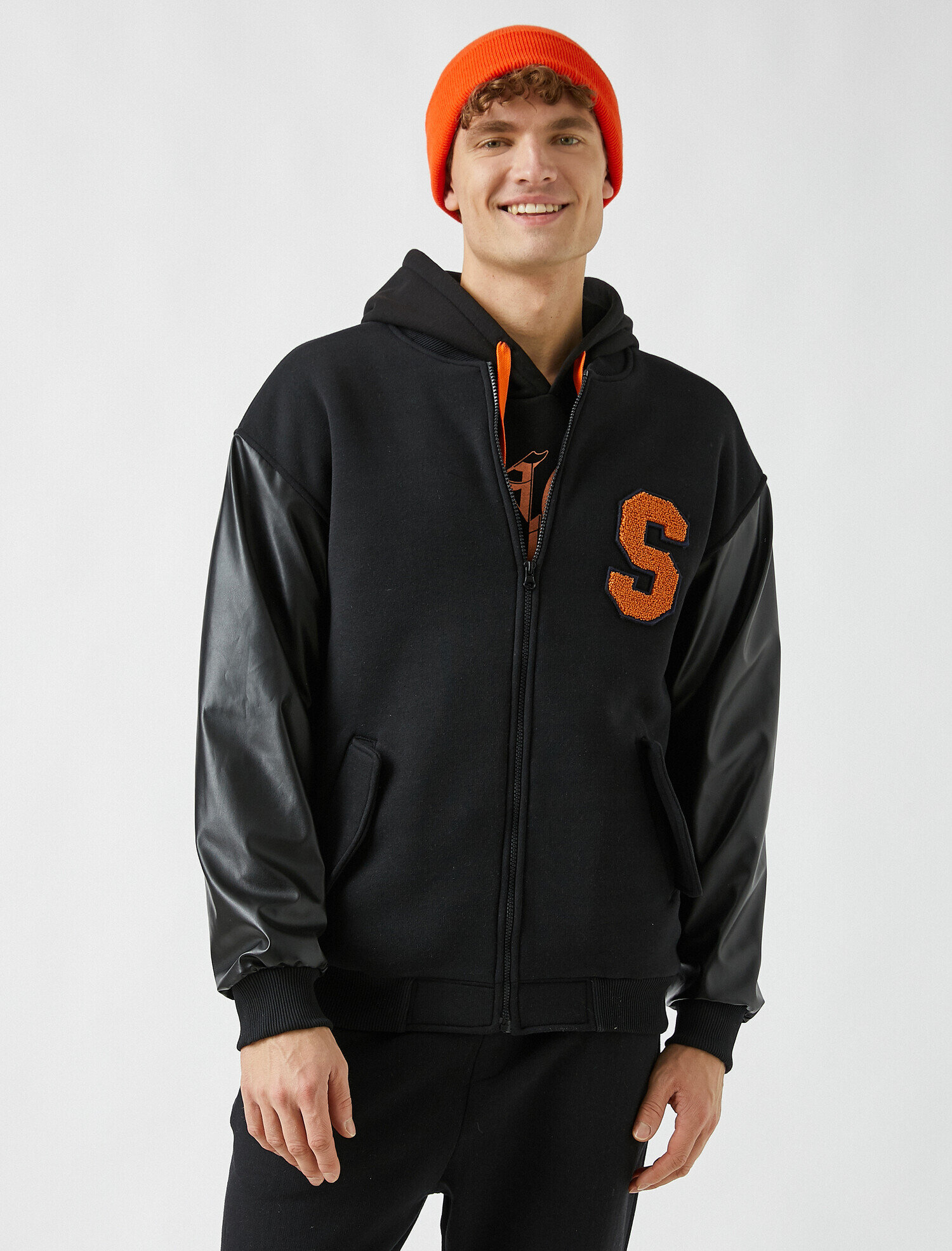   Kolej Bomber Ceket Sweatshirt