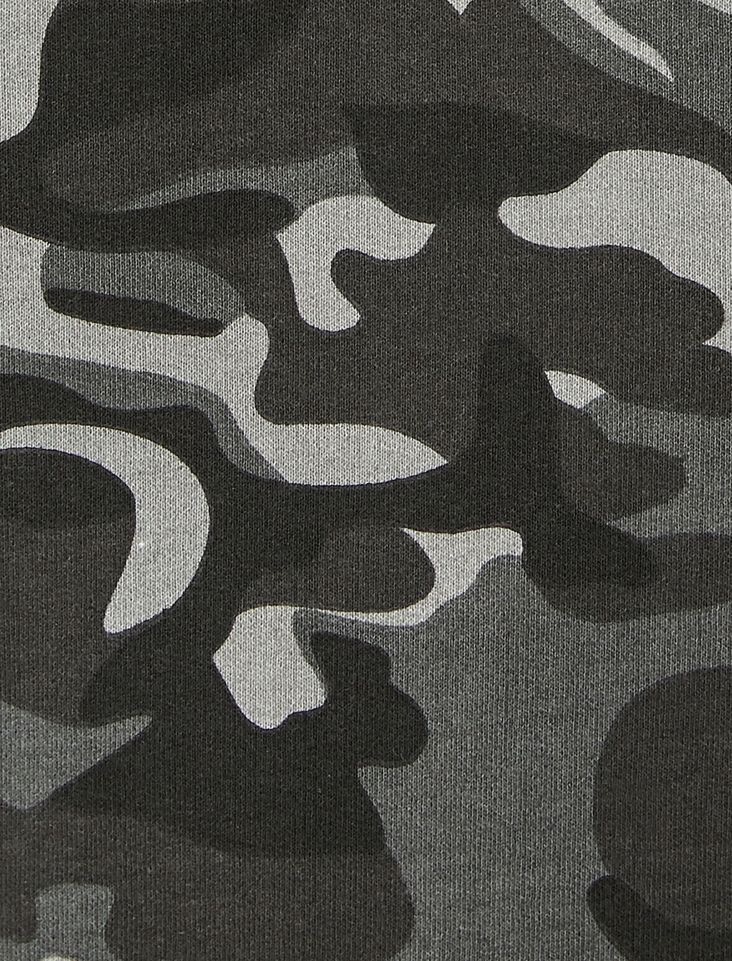   Kamuflaj Kapşonlu Sweatshirt Şardonlu