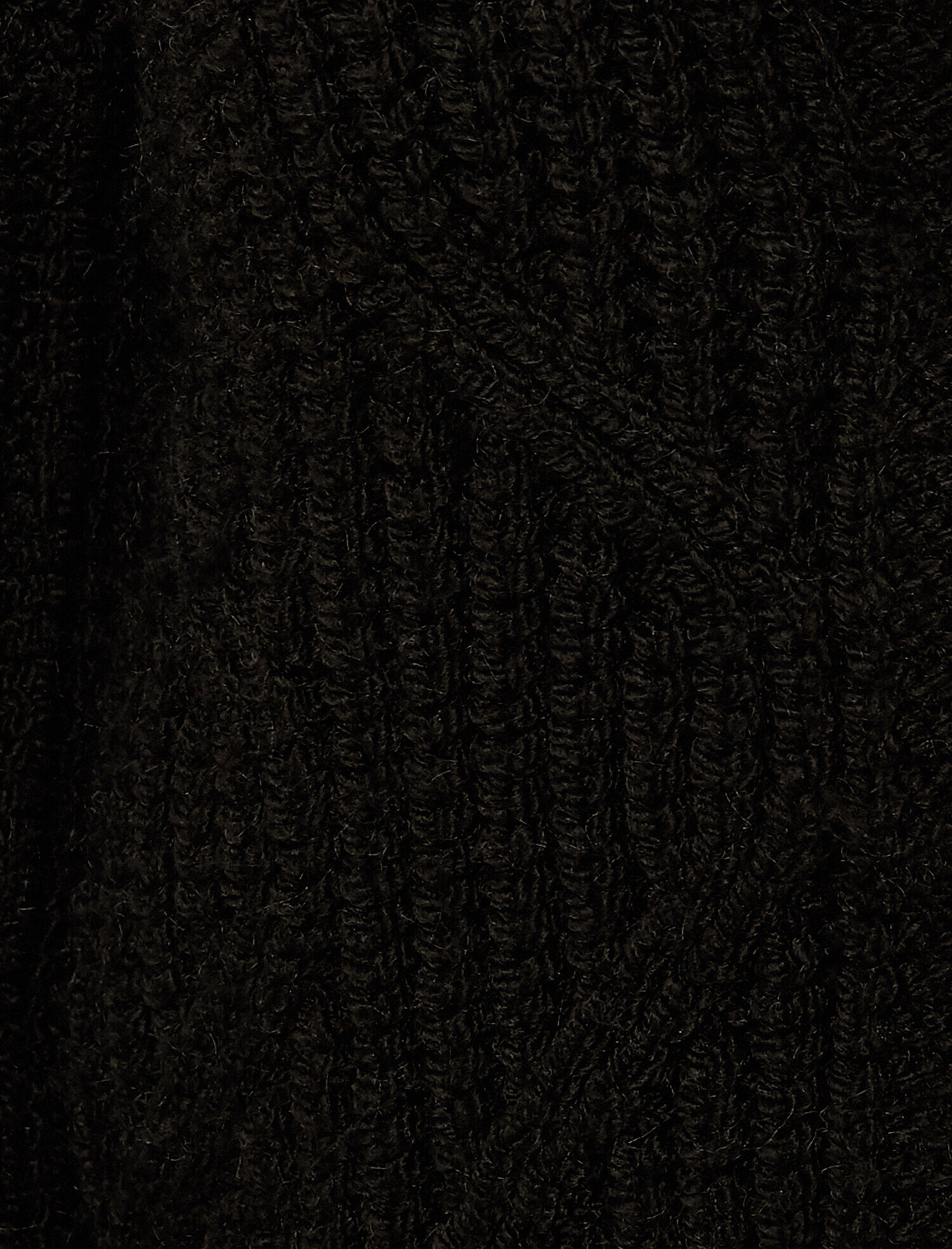   Parlak Taş Düğmeli V Yaka Hırka