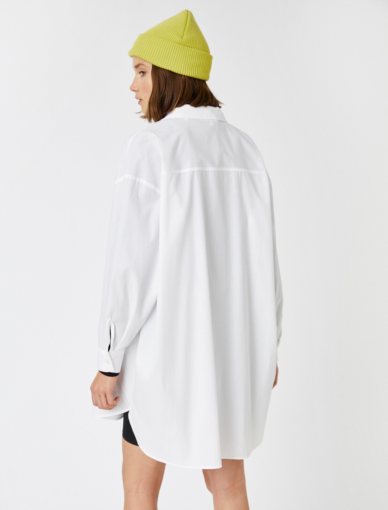 Uzun Kollu Pamuklu Gömlek