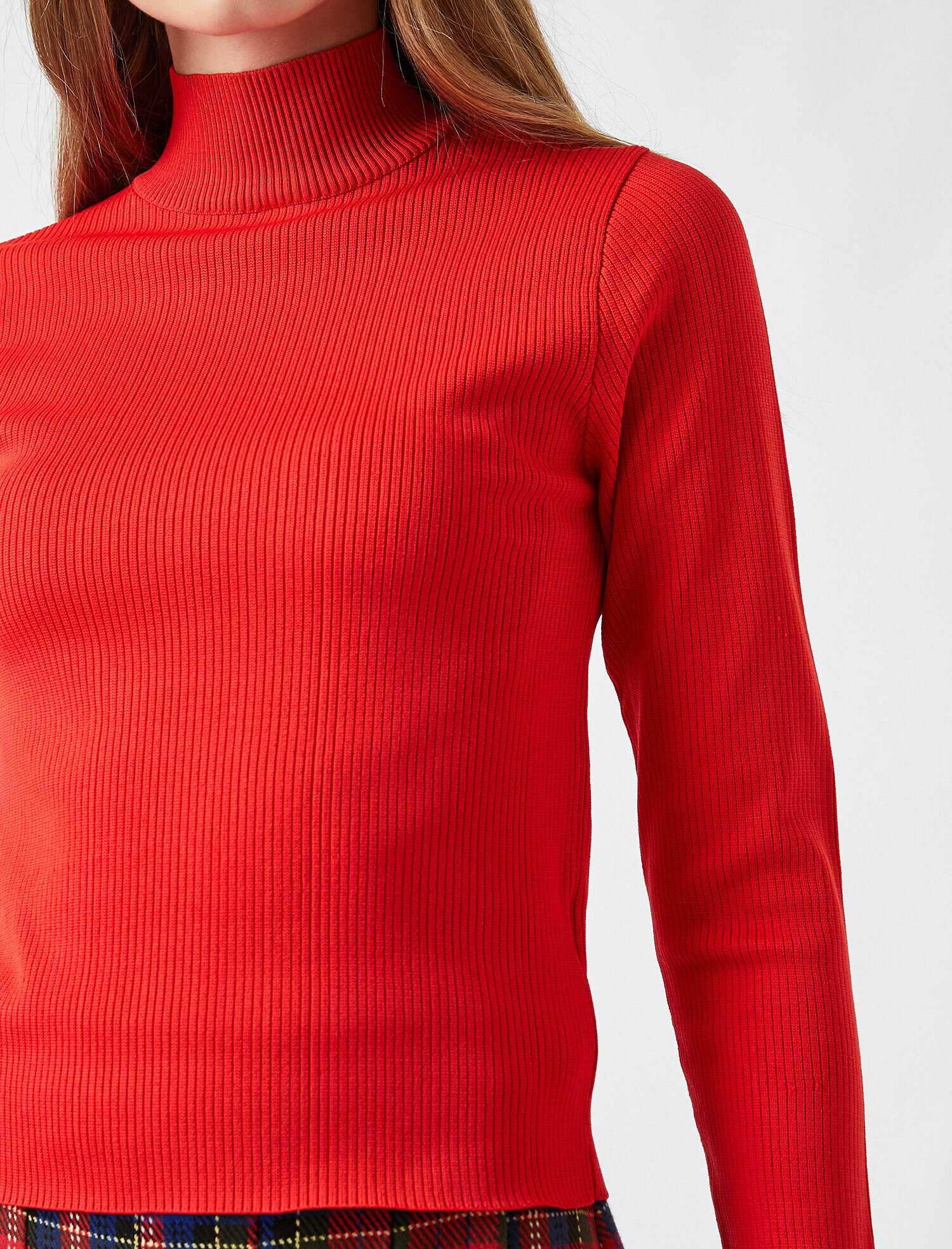   Balıkçı Yaka Triko Kazak