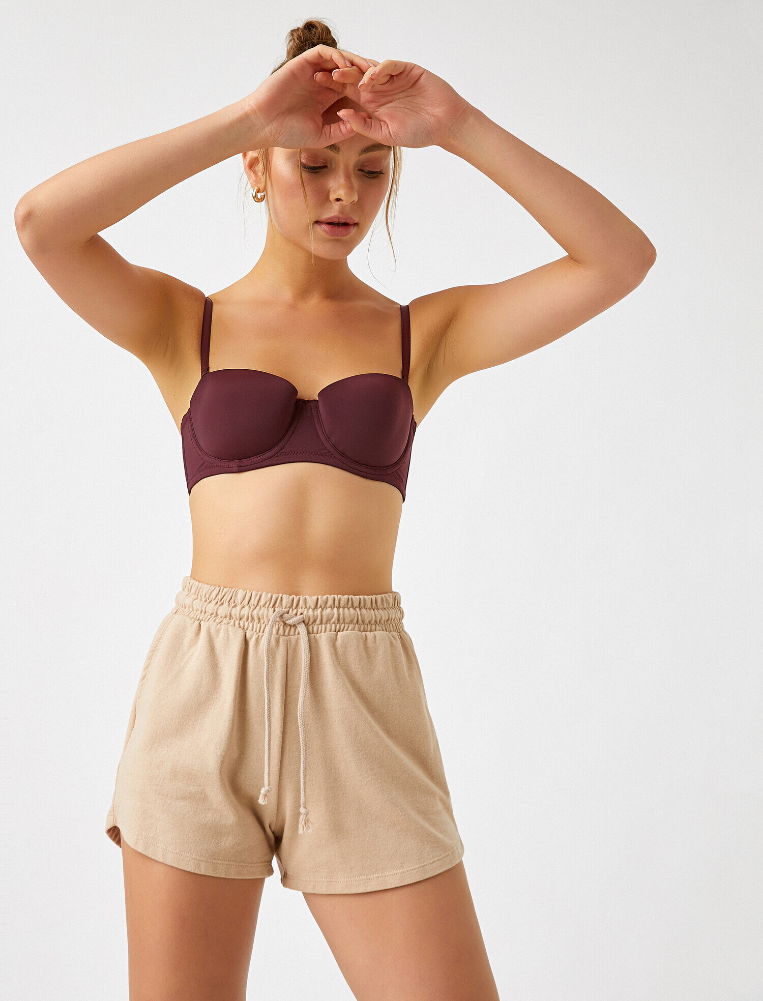   Microfiber Strapless Sütyen