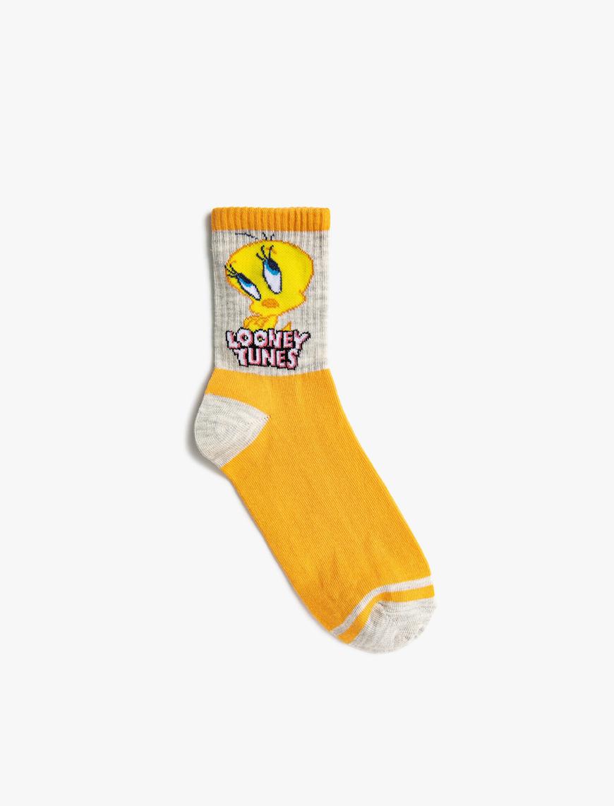  Kadın Tweety Lisanslı Çorap