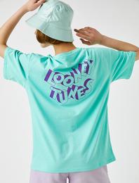 Looney Tunes Tişört Lisanslı Pamuklu Oversize