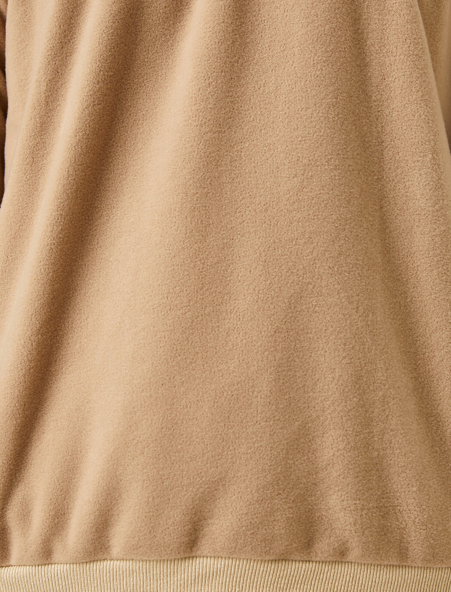   Buldog İşlemeli Yarım Fermuarlı Sweatshirt