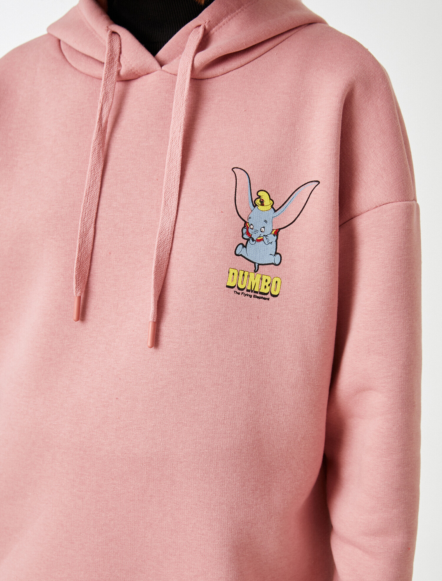 Disney Lisanslı Kapüşonlu Baskılı Sweatshirt