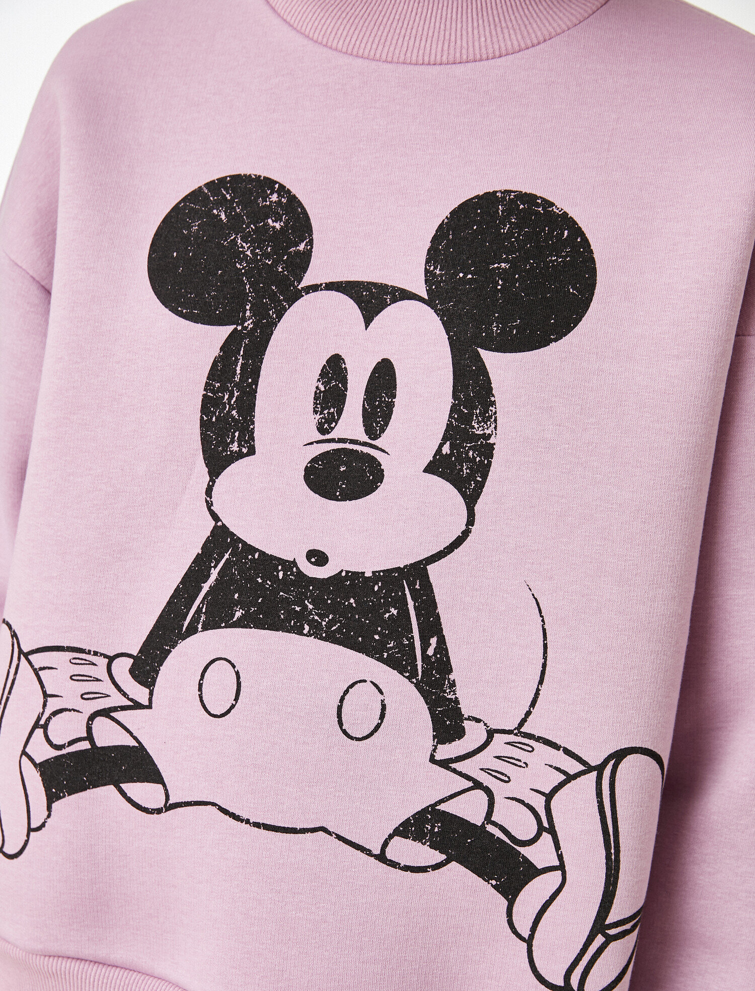   Disney Lisanslı Uzun Kollu Baskılı Sweatshirt