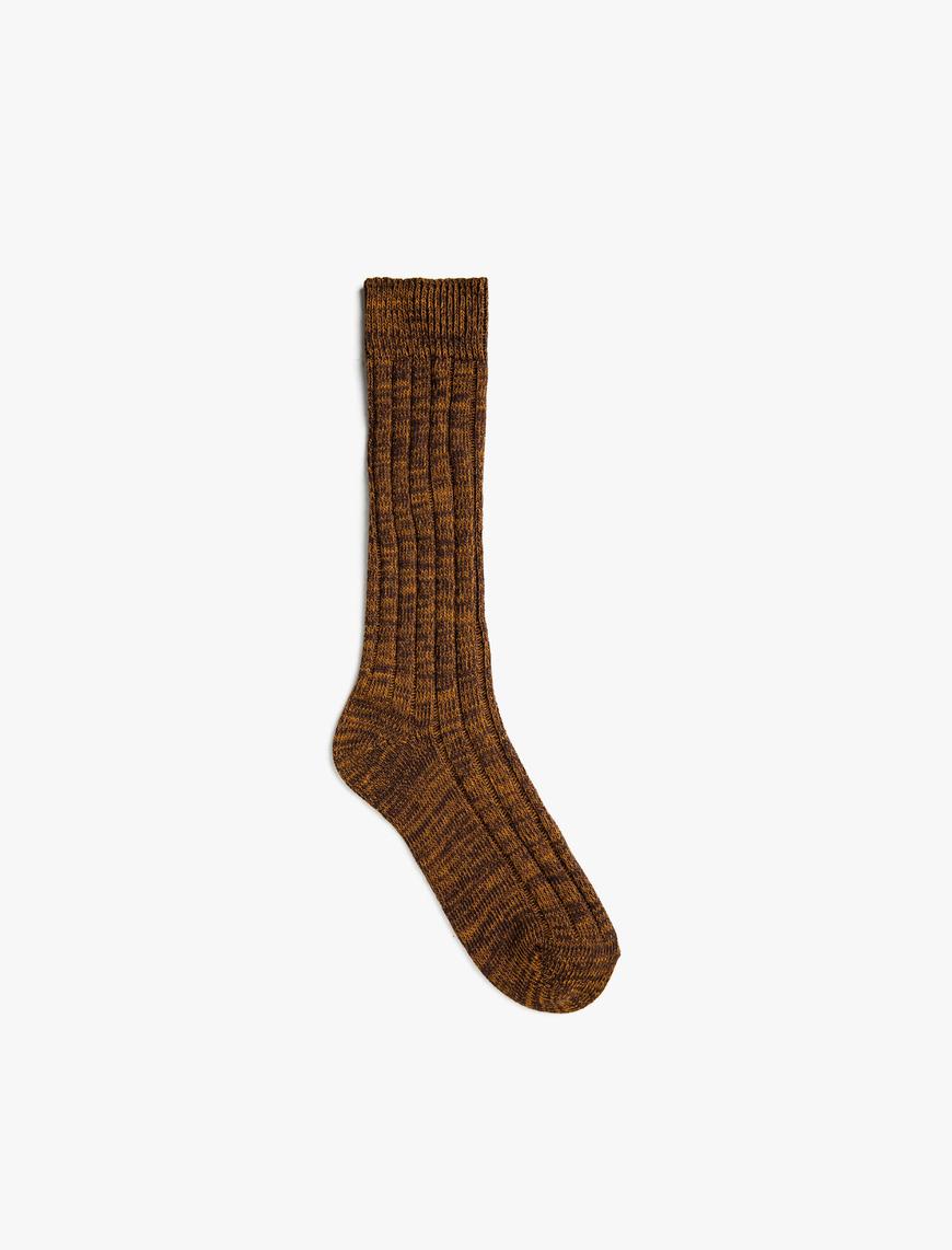  Kadın Pamuklu Soket Çorap