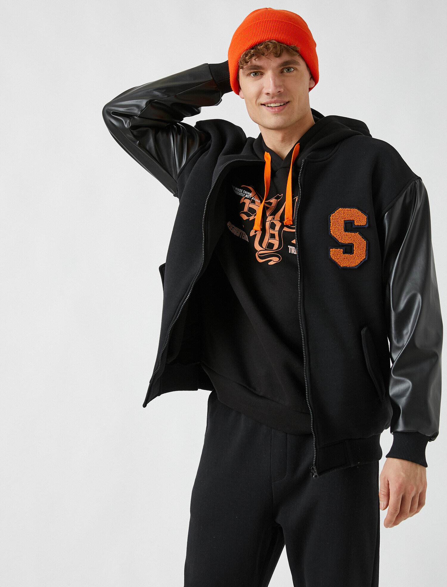   Kolej Bomber Ceket Sweatshirt