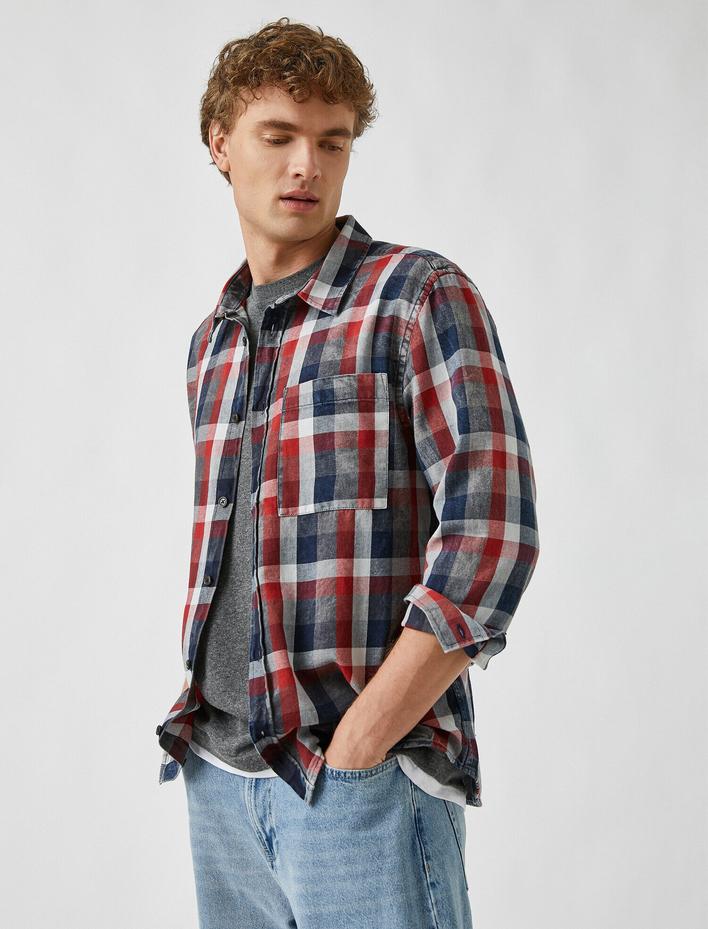  Ekose Gömlek Pamuklu