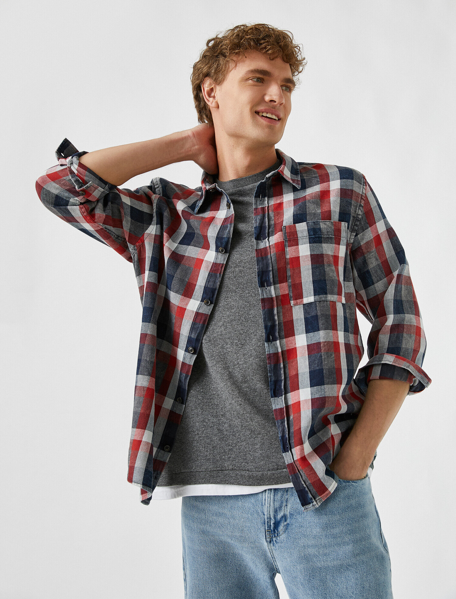   Ekose Gömlek Pamuklu