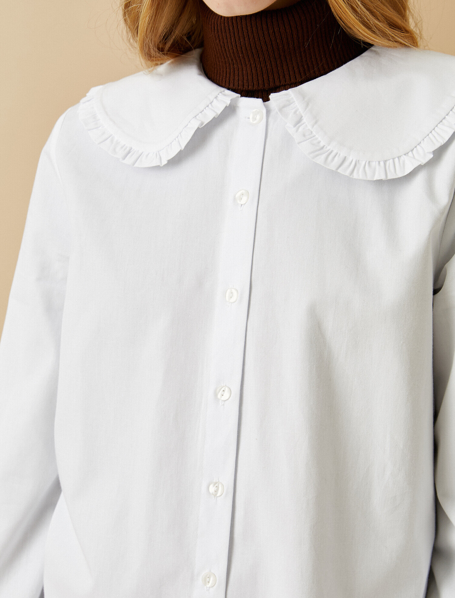   Bebe Yakalı Uzun Kollu Gömlek