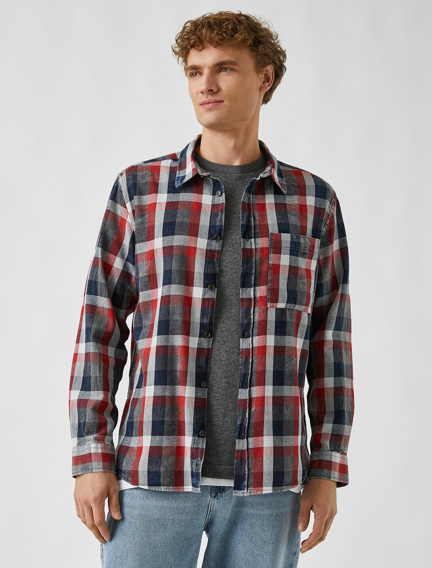   Ekose Gömlek Pamuklu