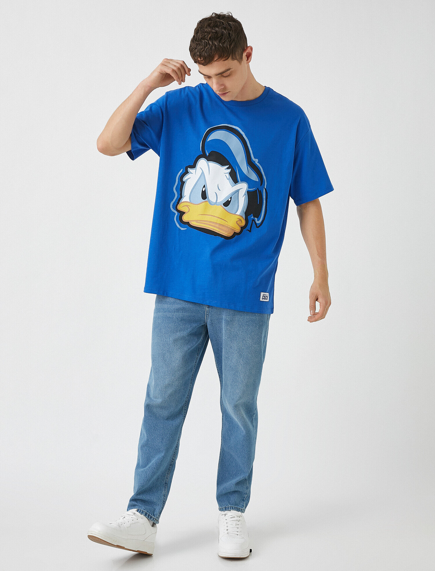   Donald Duck Oversize Tişört Lisanslı Baskılı