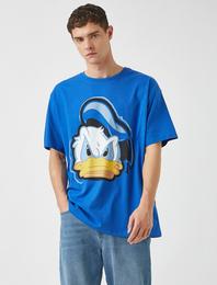 Donald Duck Oversize Tişört Lisanslı Baskılı
