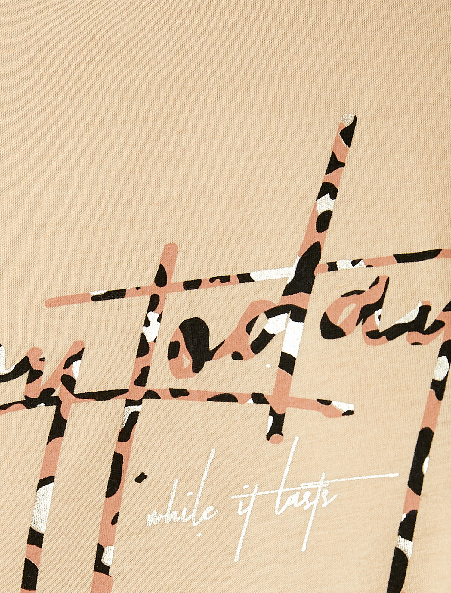   Baskılı Bisiklet Yaka Tişört