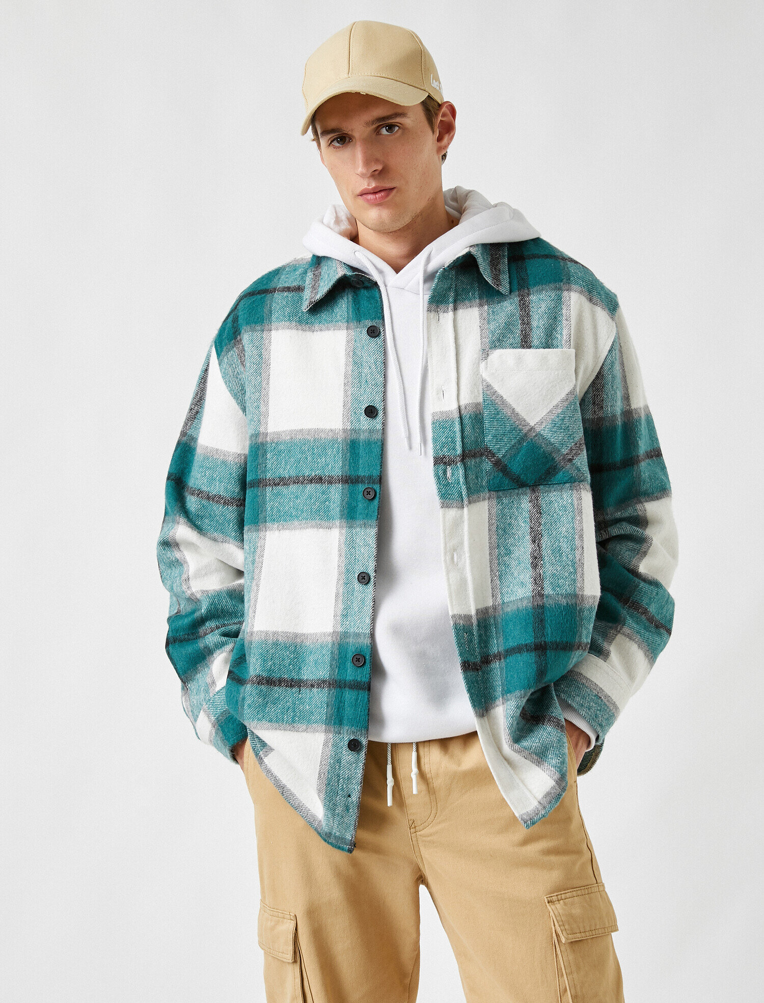   Oduncu Gömleği Uzun Kollu Klasik Yaka