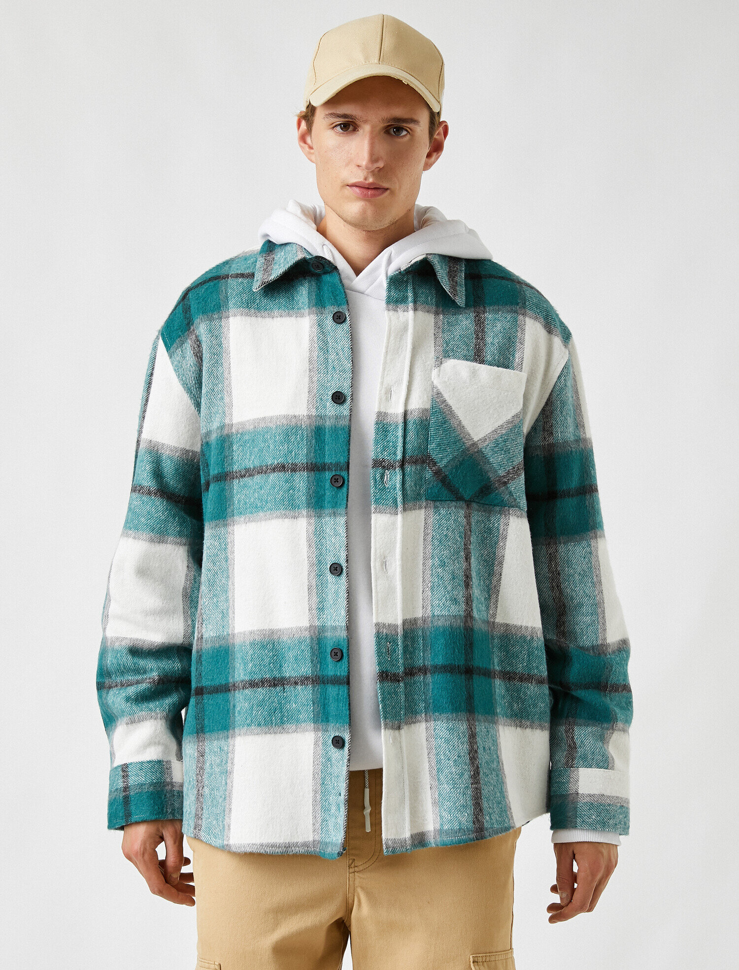   Oduncu Gömleği Uzun Kollu Klasik Yaka