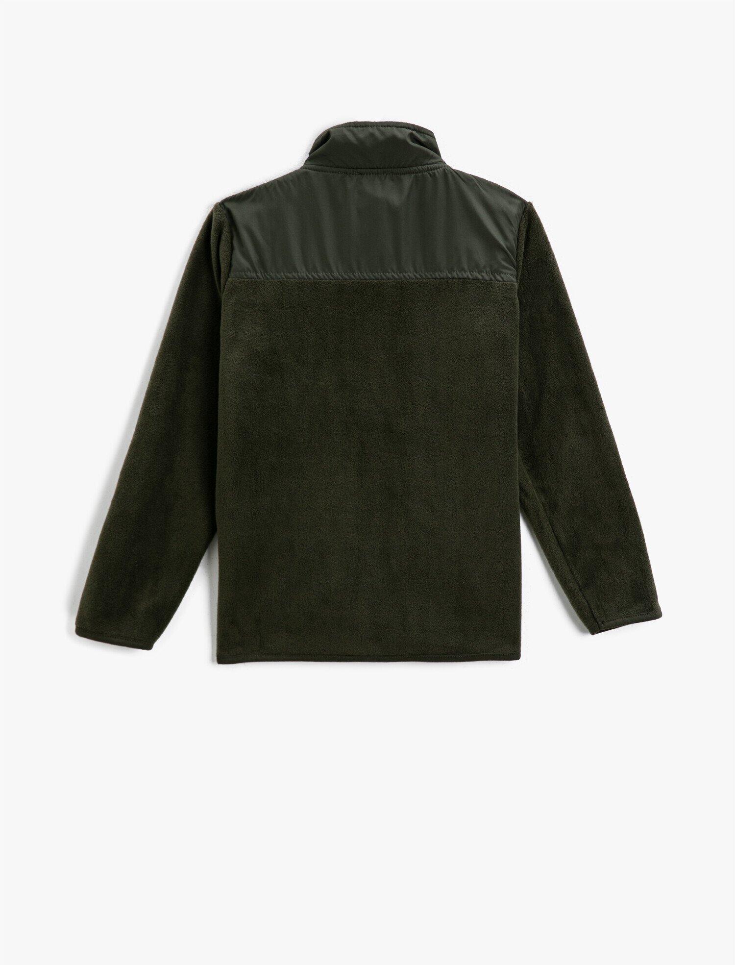  Erkek Çocuk Basic Polar Fermuarlı Hırka Dik Yaka