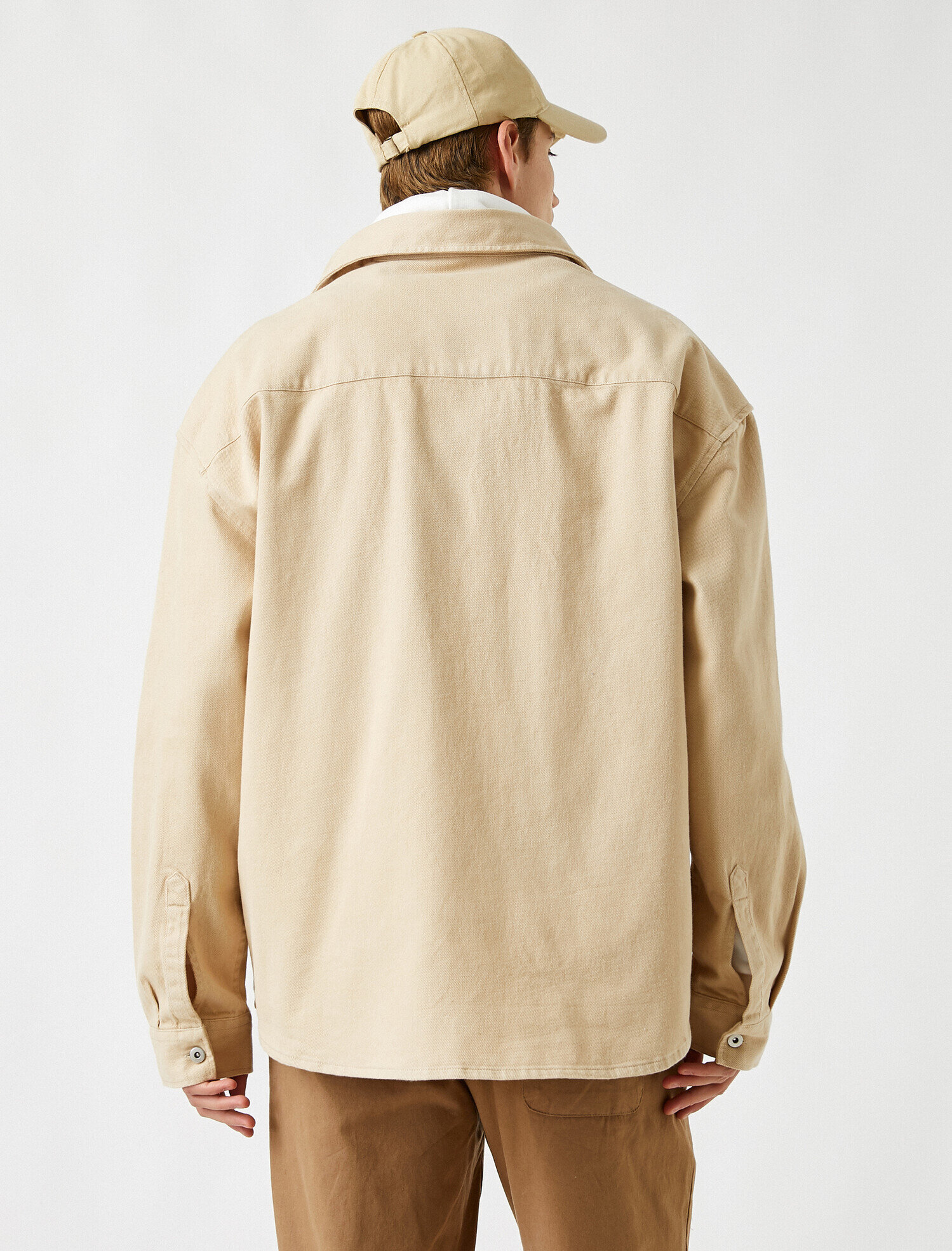 Basic Oversize Gömlek Pamuklu