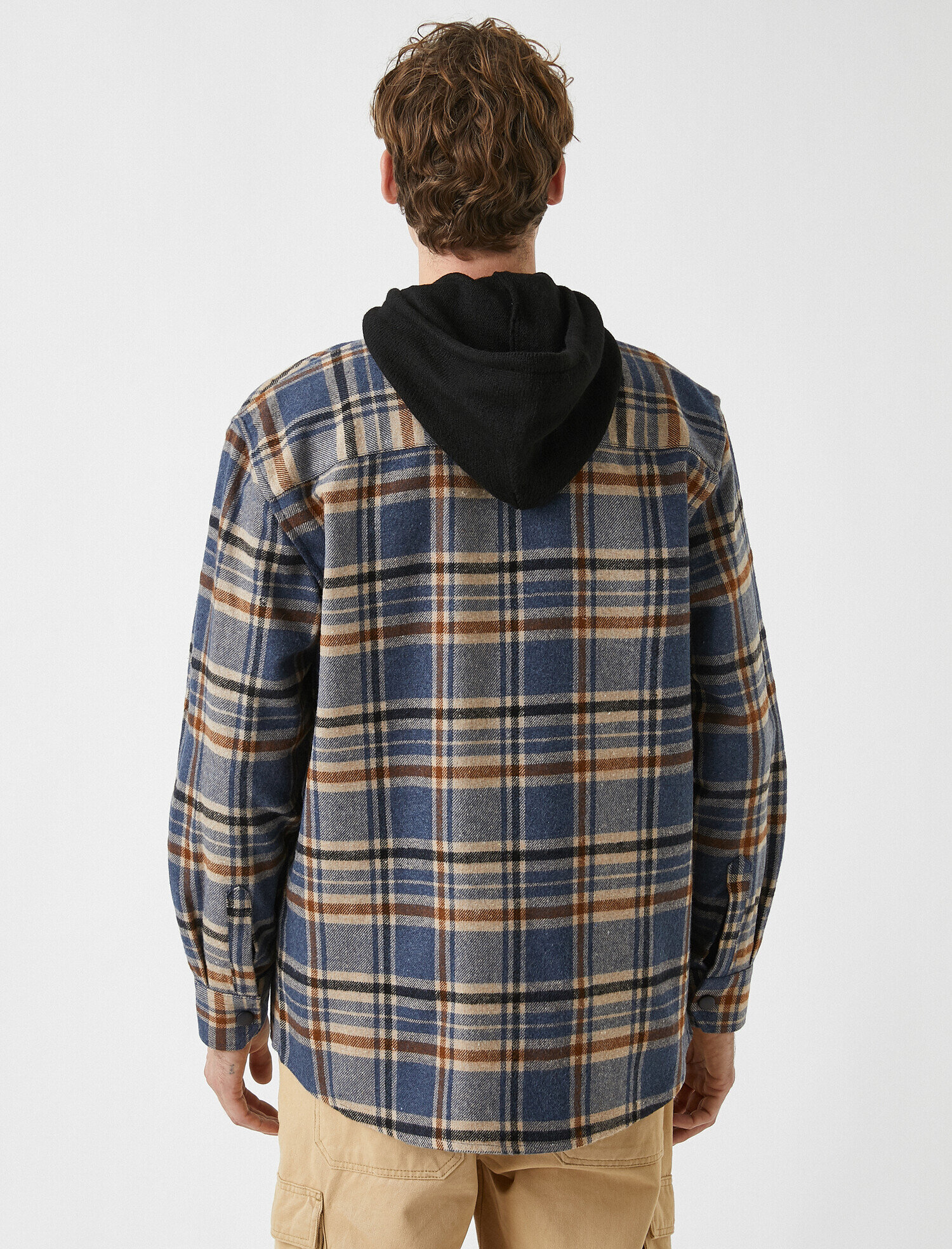 Oduncu Gömleği Klasik Yaka Çıtçıtlı Cep Detaylı