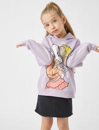 Lola Bunny Lisanslı Baskılı Kapşonlu Sweatshirt