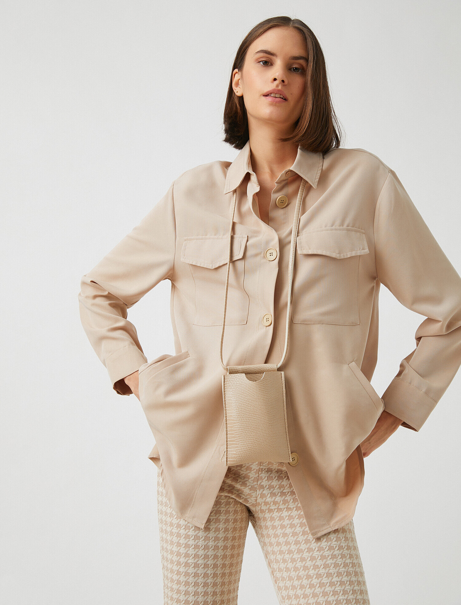 Kadın Askılı Telefon Çantası