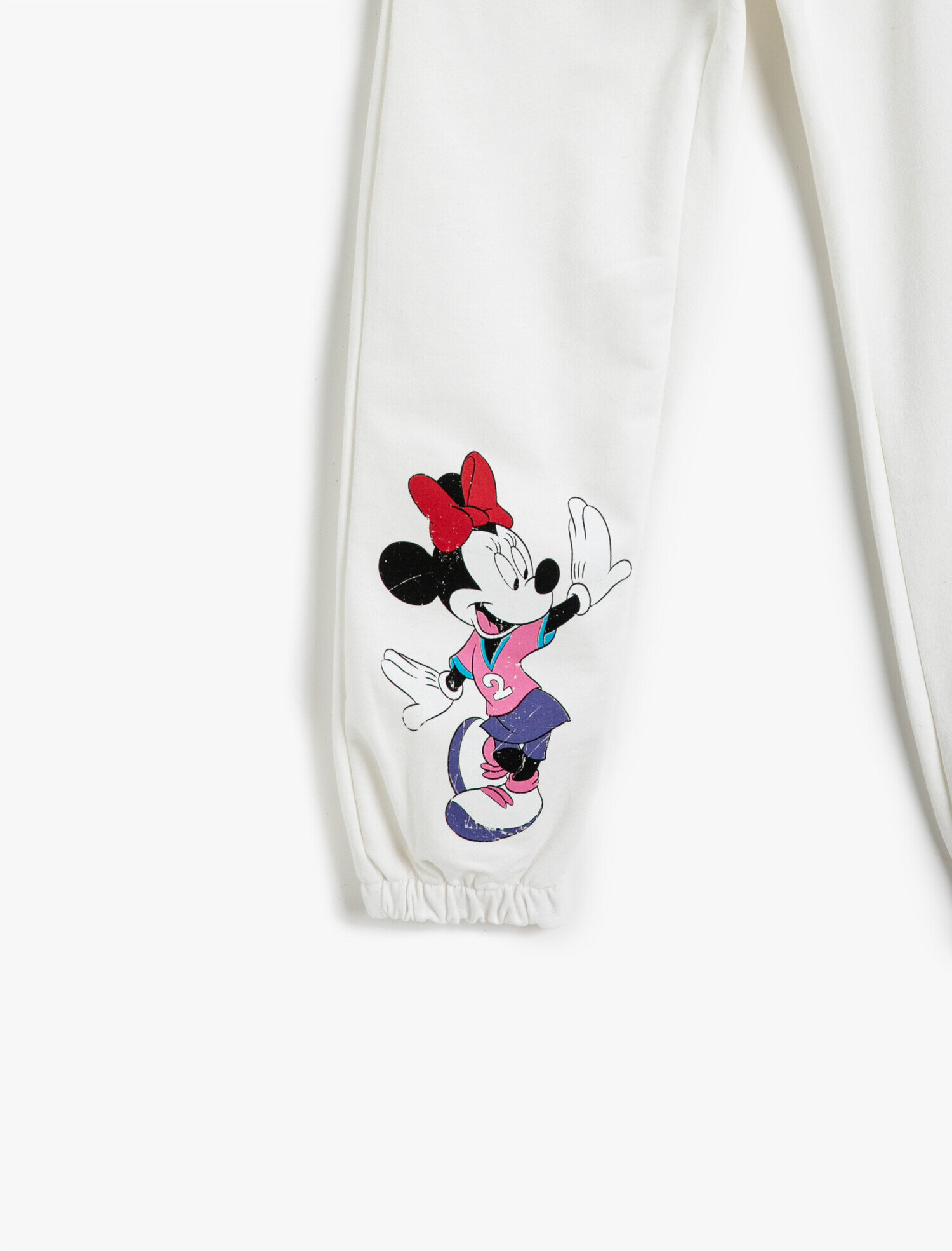  Kız Çocuk Minnie Mouse Lisanslı Baskılı Eşofman Altı Pamuklu