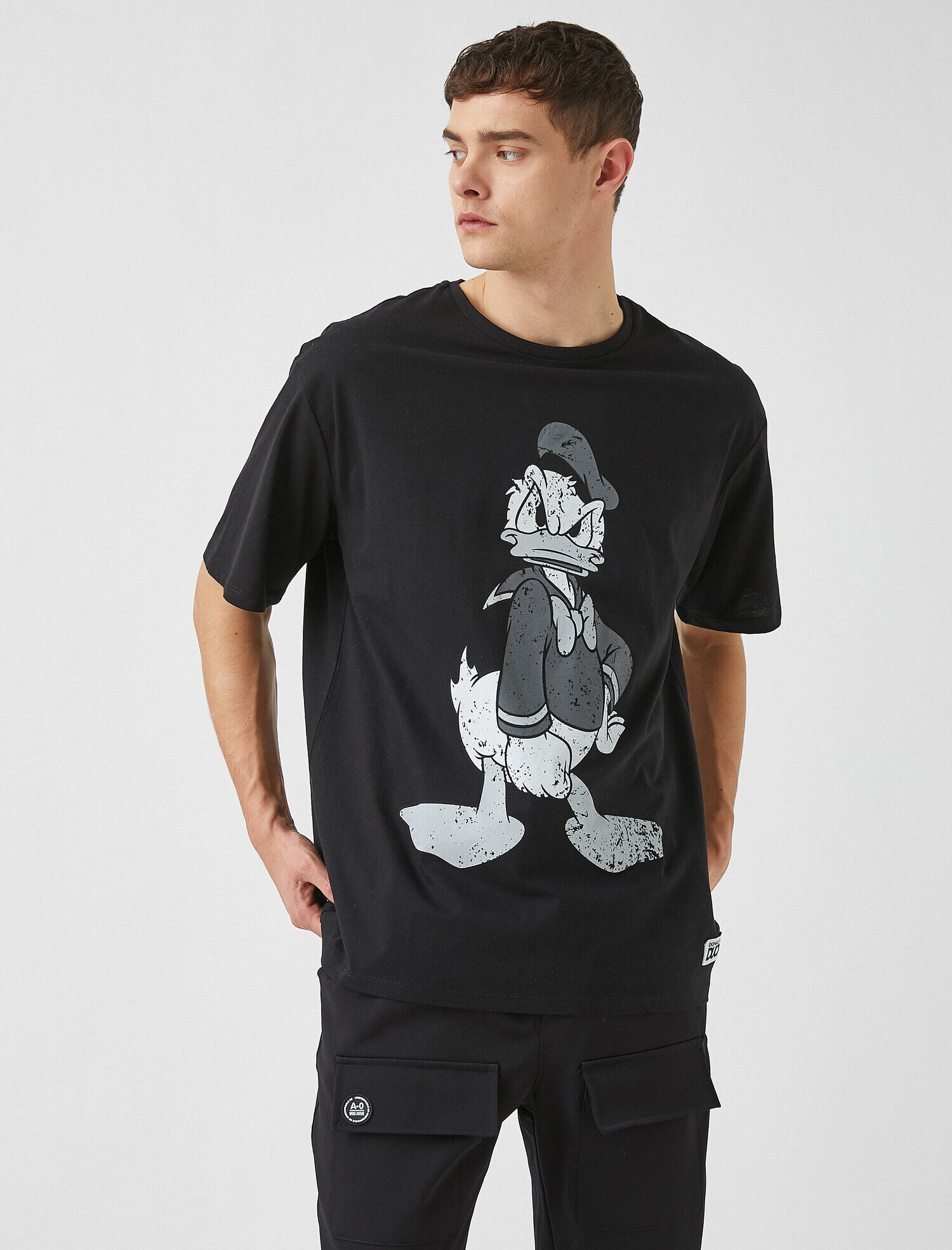   Donald Duck Oversize Tişört Lisanslı Baskılı