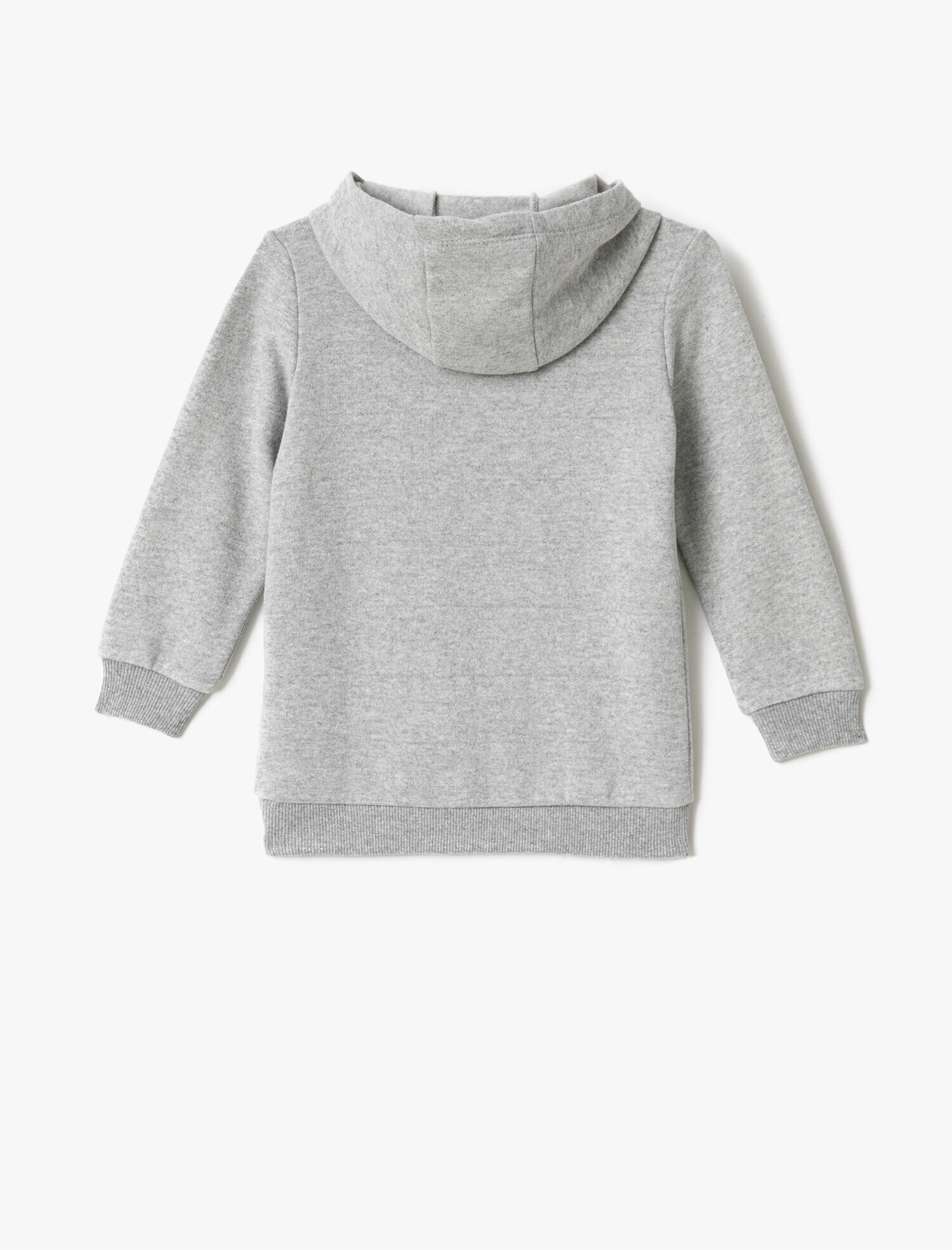  Erkek Çocuk Basic Kapüşonlu Sweatshirt Uzun Kollu