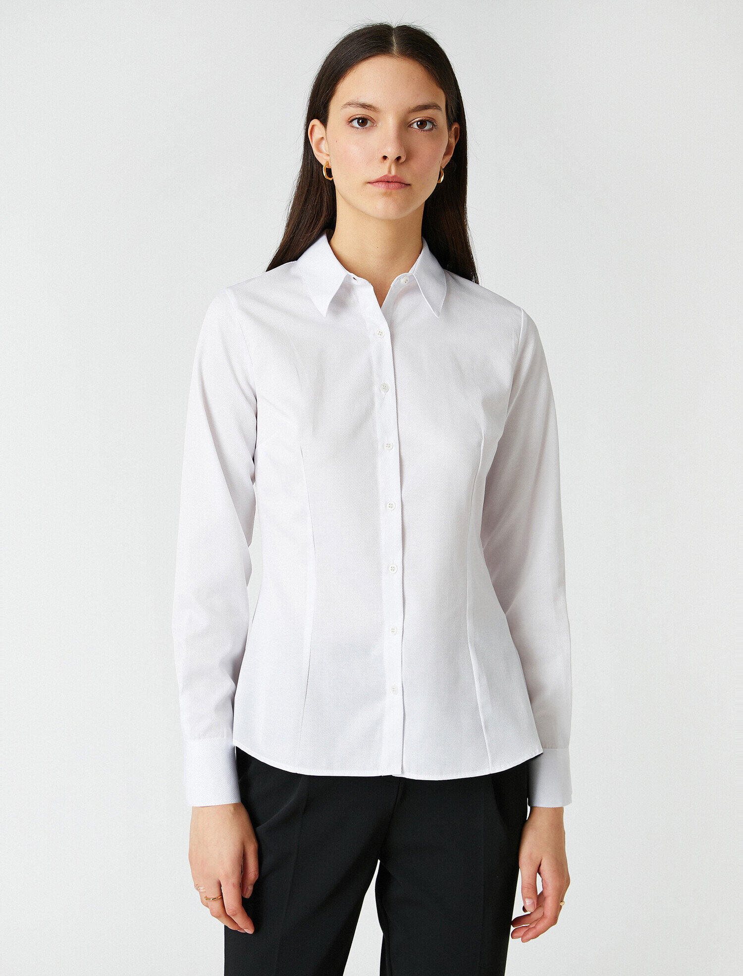   Uzun Kollu Basic Gömlek