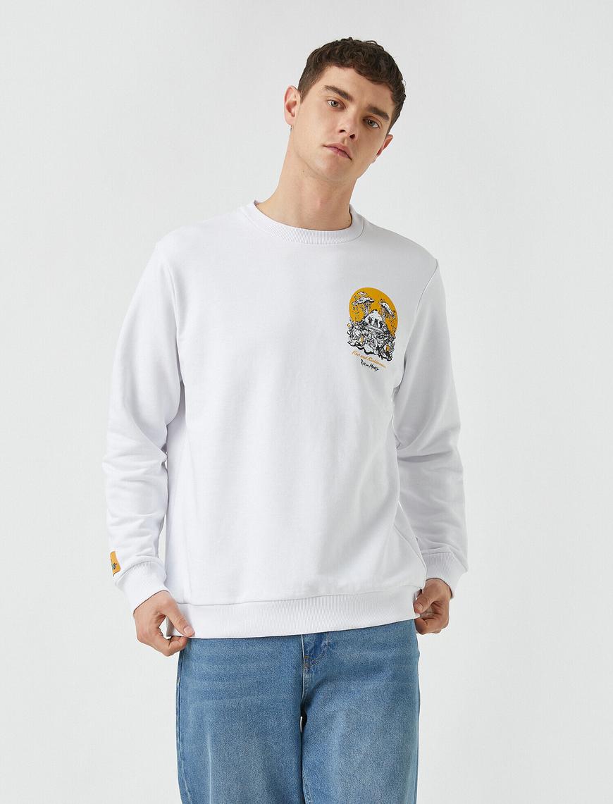   Rick and Morty Sweatshirt Lisanslı Baskılı